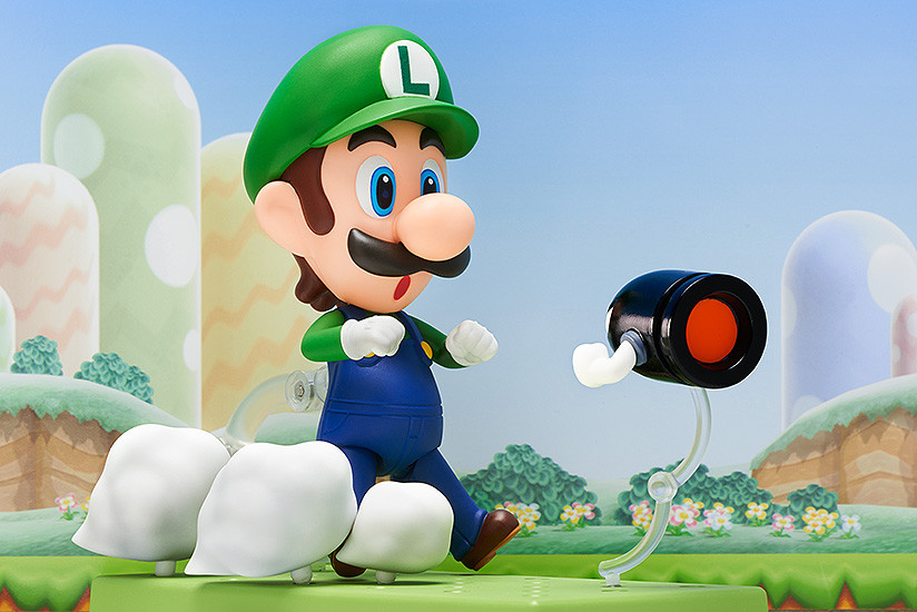 Super Mario Nendoroid Action Figure Luigi-2879