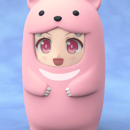 Nendoroid More Face Parts Case for Nendoroid Figures Pink Bear-0