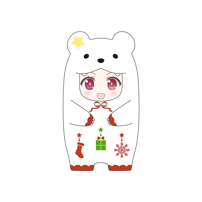 Nendoroid More Face Parts Case for Nendoroid Figures Christmas Polar Bear Version-0