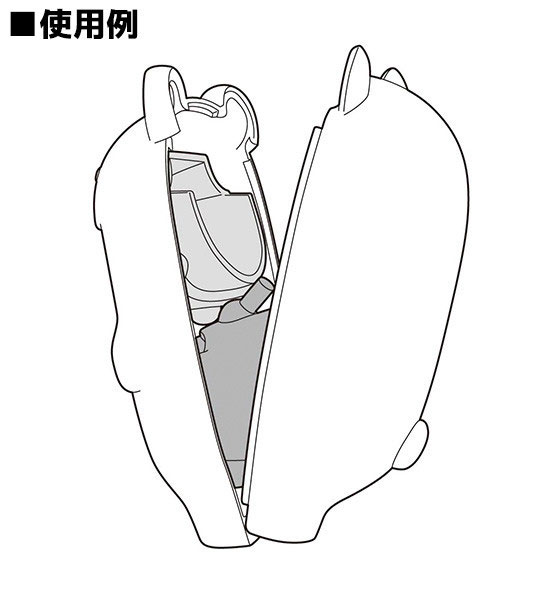 Haikyu!! Nendoroid More Face Parts Case for Nendoroid Figures Karasuno High-4087