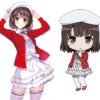 Limited Edition Saekano: How to Raise a Boring Girlfriend Memorial Book w/Nendoroid Megumi Kato Heroine Outfit Ver. -0