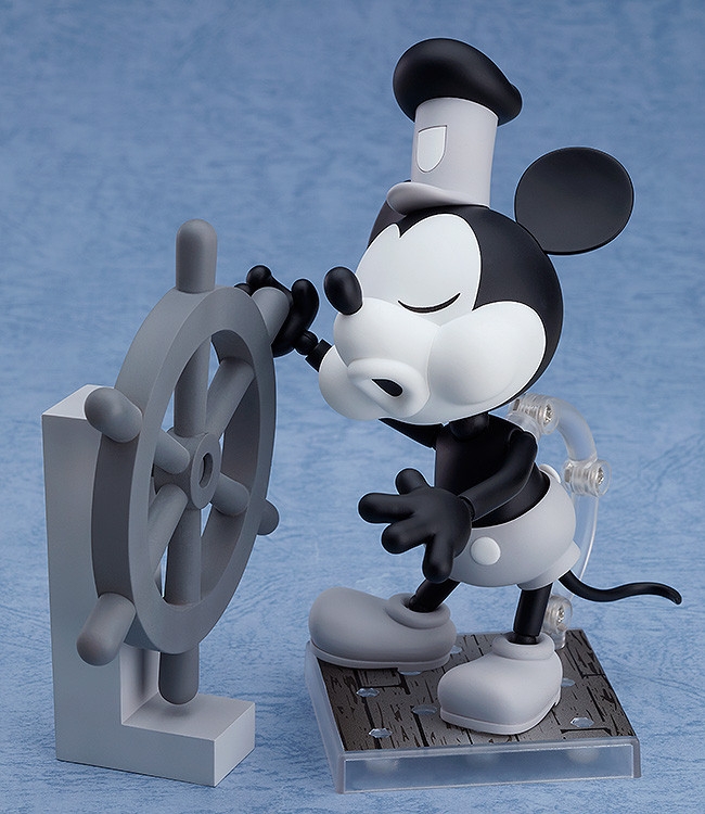 Steamboat Willie Nendoroid Mickey Mouse: 1928 Ver. (Black & White)-7197