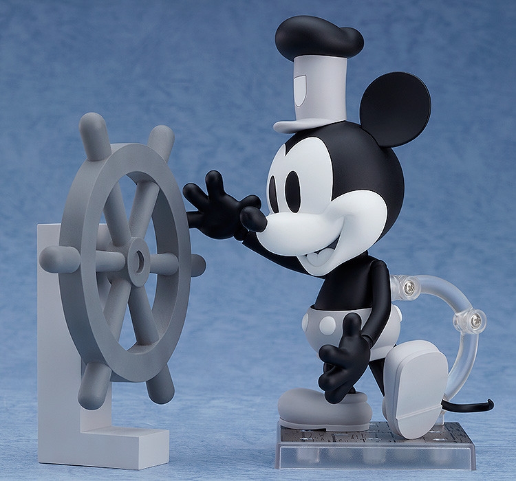 Steamboat Willie Nendoroid Mickey Mouse: 1928 Ver. (Black & White)-7196