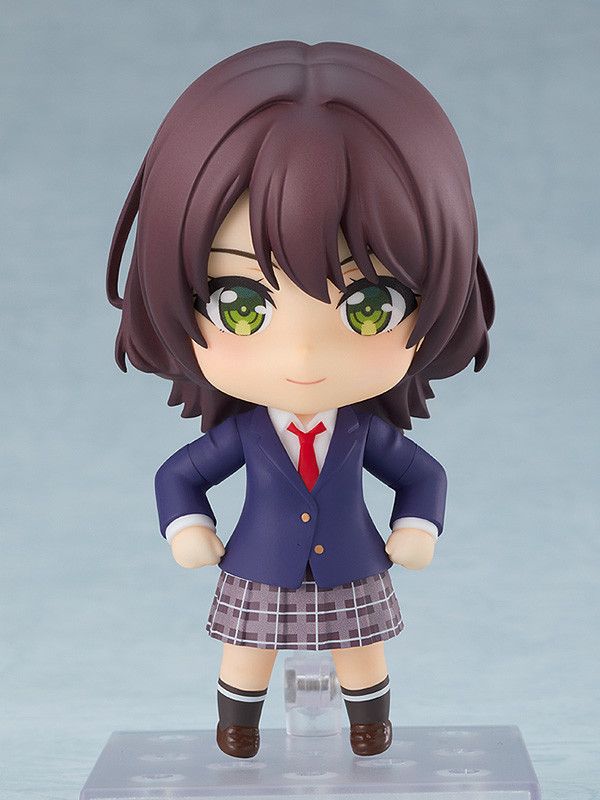 From the popular anime series "Bottom-Tier Character Tomozaki" comes a Nendoroid of the perfect heroine Aoi Hinami!