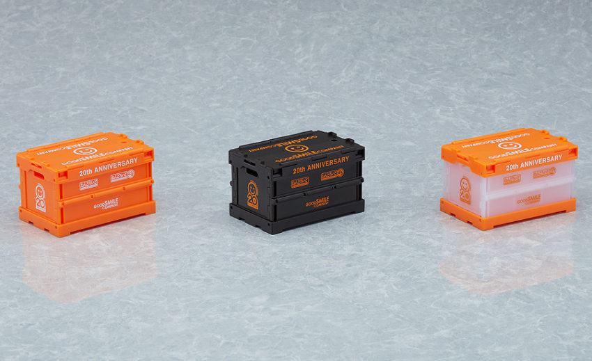 Nendoroid More Anniversary Container (Orange/Black/Clear)