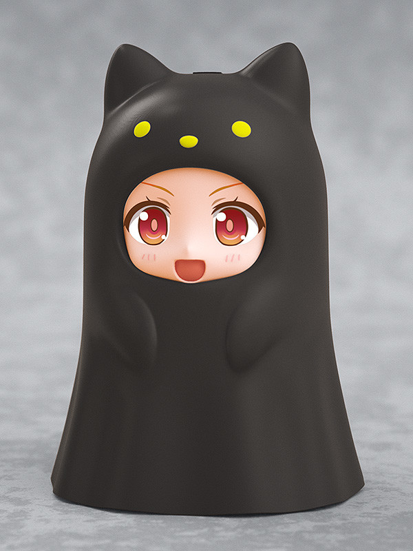 Nendoroid More Kigurumi Face Parts Case Ghost Cat: Black