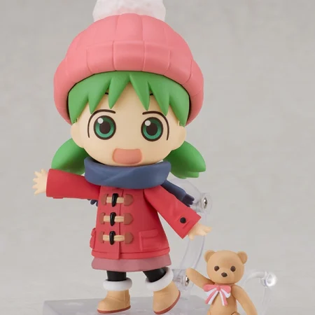 From the internationally renowned manga "YOTSUBA&!" comes a Nendoroid of the energetic and free-spirited Yotsuba Koiwai wearing her winter clothes!