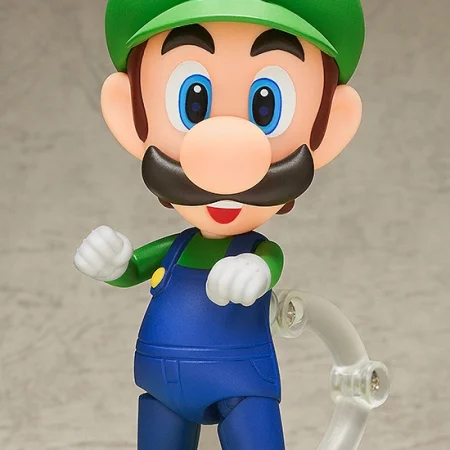 From the popular game 'Super Mario' comes a rerelease of Nendoroid Luigi!