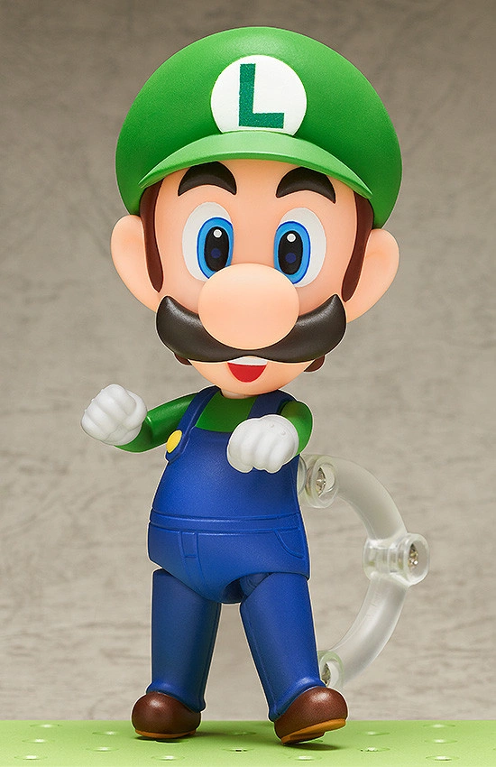 From the popular game 'Super Mario' comes a rerelease of Nendoroid Luigi!