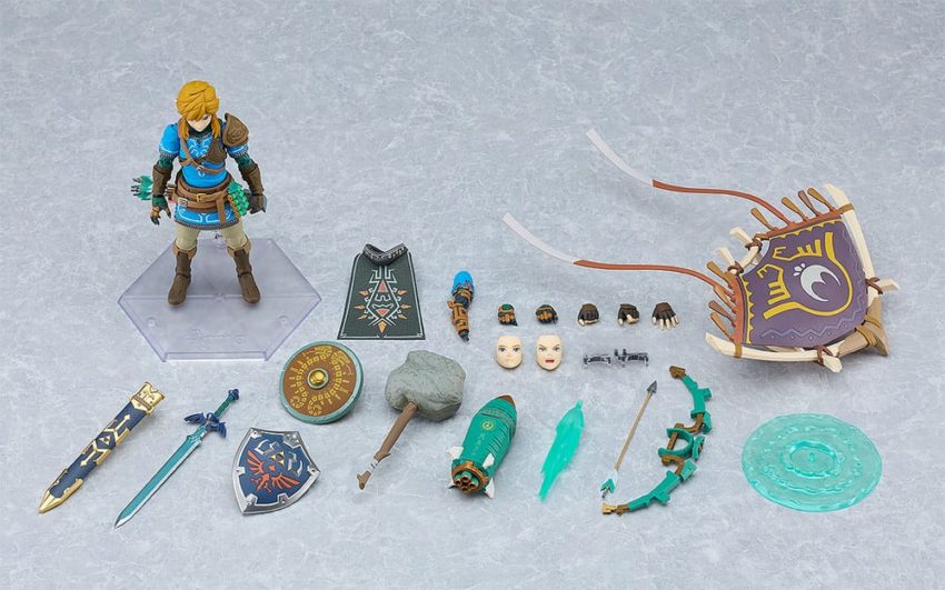 The Legend of Zelda Tears of the Kingdom Figma Action Figure Link Tears of the Kingdom Ver. DX Edition