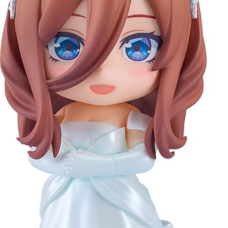 The Quintessential Quintuplets Nendoroid Action Figure Miku Nakano: Wedding Dress Ver. 10 cm