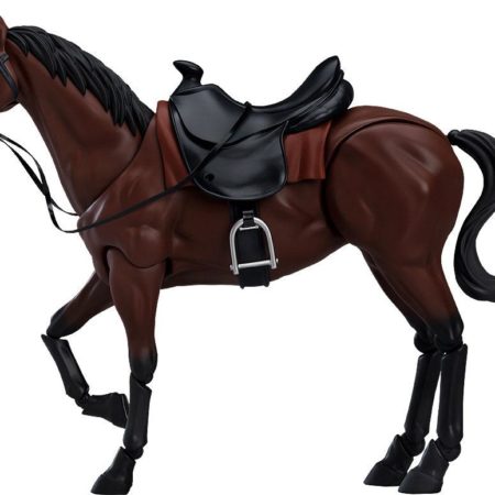 Original Character Figma Action Figure Horse ver. 2 (Chestnut) 19 cm