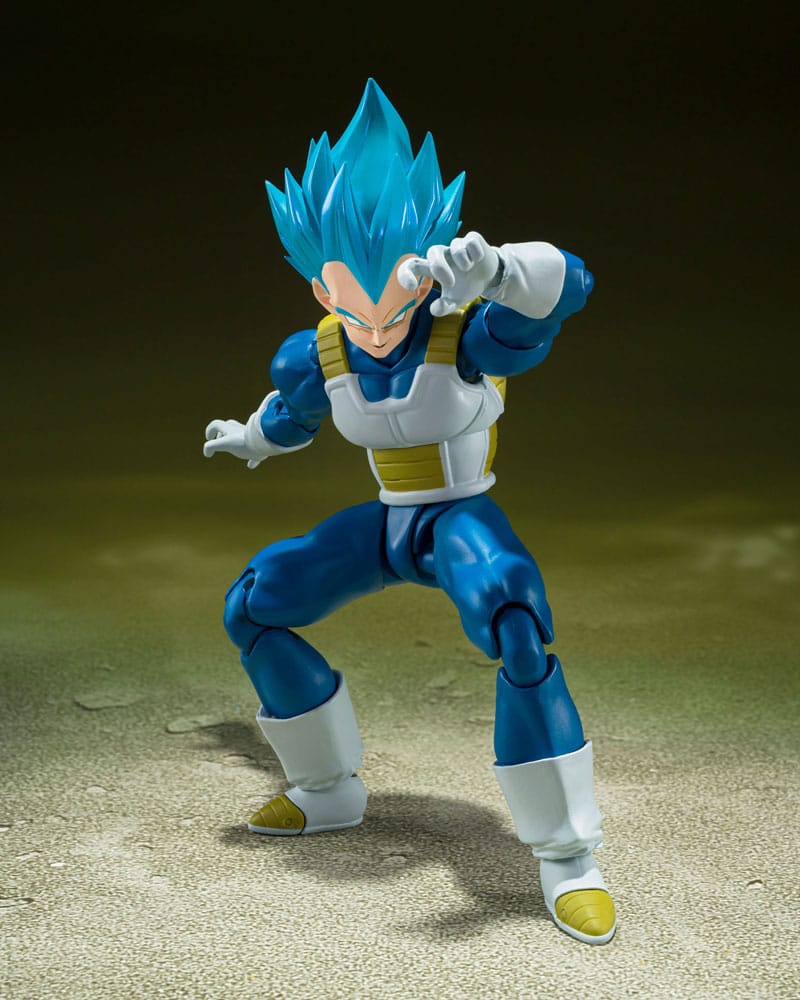 Dragon Ball Super S.H. Figuarts Action Figure Super Saiyan God Super Saiyan Vegeta -Unwavering Saiyan Pride- 14 cm