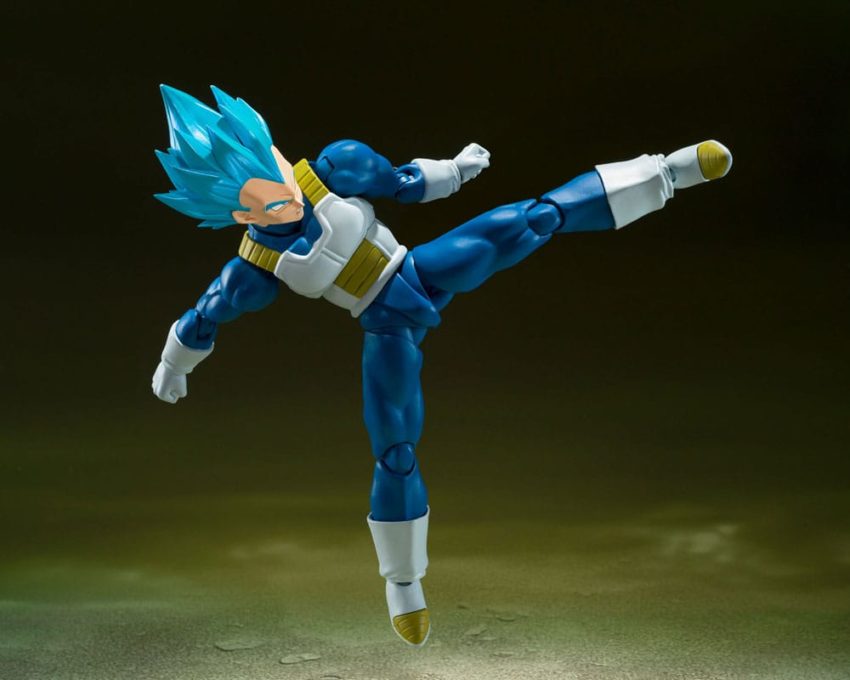 Dragon Ball Super S.H. Figuarts Action Figure Super Saiyan God Super Saiyan Vegeta -Unwavering Saiyan Pride- 14 cm