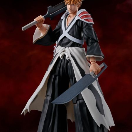 Bleach: Thousand-Year Blood War S.H. Figuarts Action Figure Ichigo Kurosaki Dual Zangetsu 16 cm