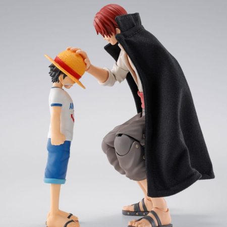 One Piece S.H.Figuarts Action Figure 2-Pack Shanks & Monkey D. Luffy Childhood Ver.