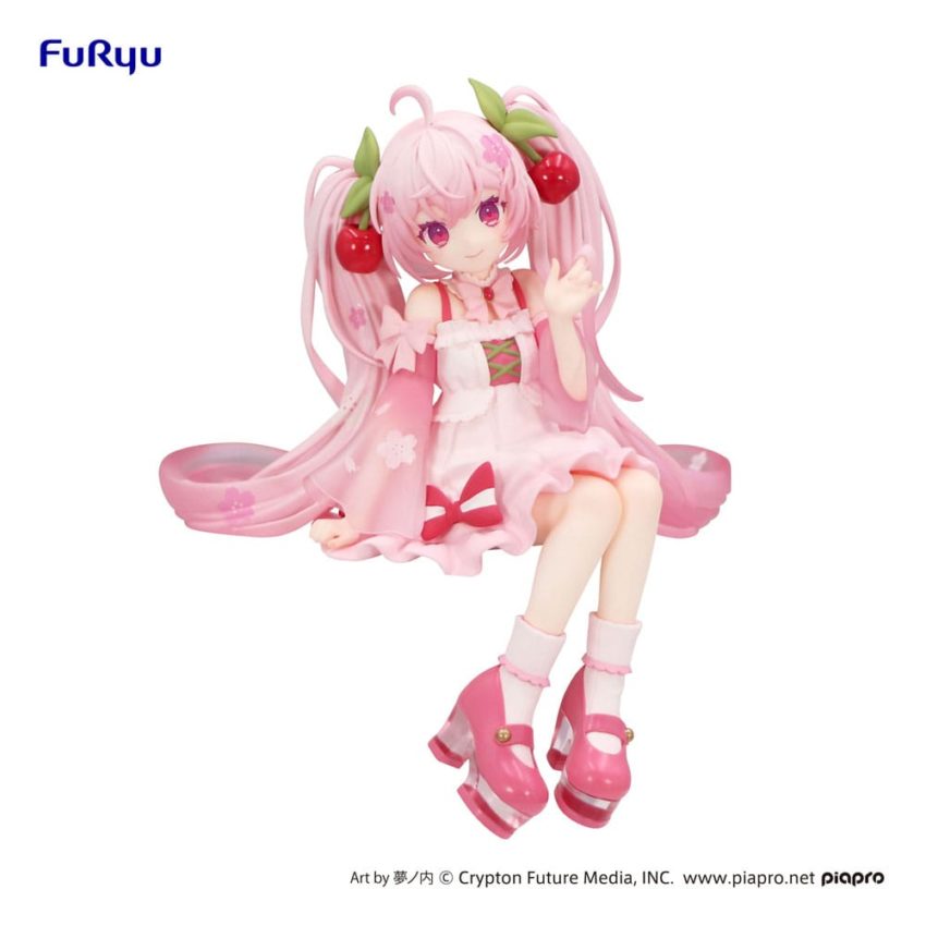 Hatsune Miku Noodle Stopper PVC Statue Sakura Miku 2025