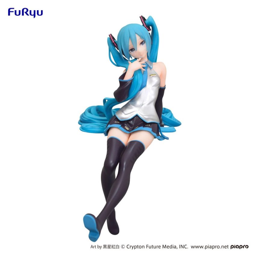 Hatsune Miku Noodle Stopper PVC Statue Kuroboshi Kouhaku Ver. (re-run)