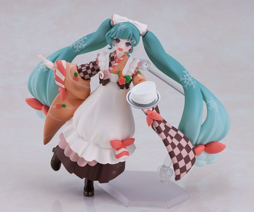 Character Vocal Series 01: Hatsune Miku Figma Action Figure Snow Miku: Winter Delicacy Ver. 14 cm