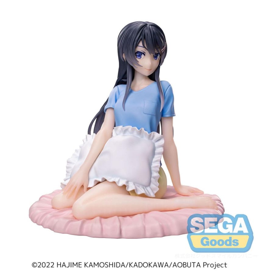 Rascal Does Not Dream of Bunny Girl Senpai Luminasta PVC Statue Mai Sakurajima Pajamas 14 cm