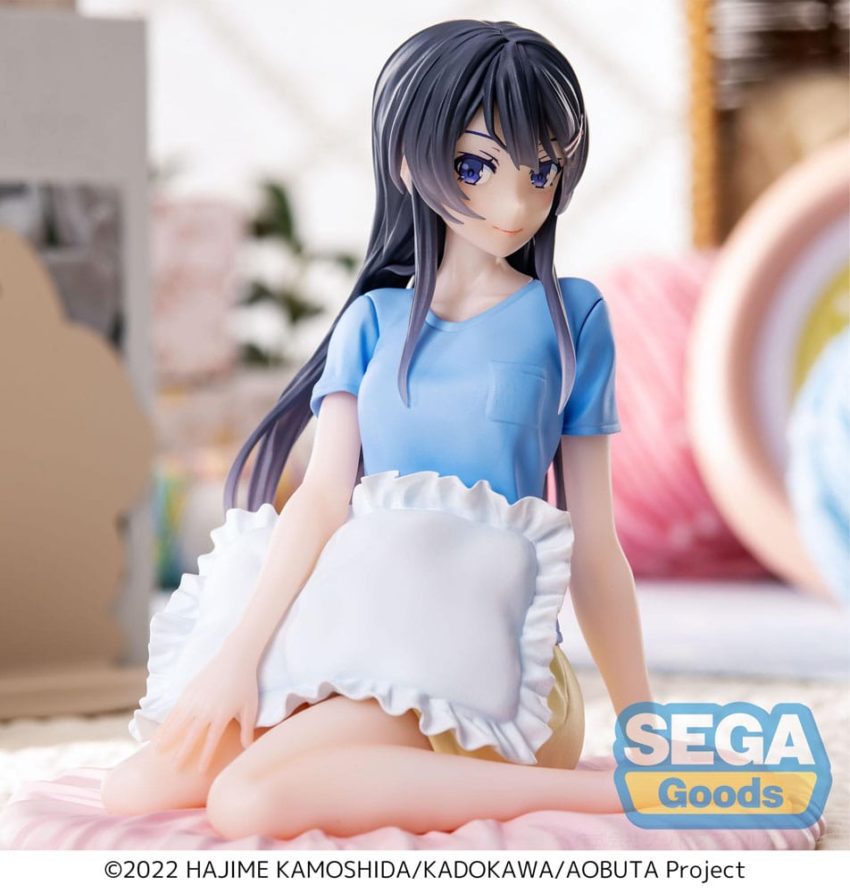 Rascal Does Not Dream of Bunny Girl Senpai Luminasta PVC Statue Mai Sakurajima Pajamas 14 cm