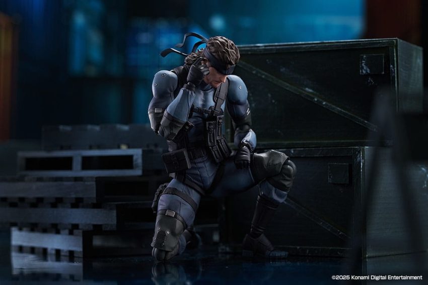 Metal Gear Solid 2: Sons of Liberty Figma Action Figure Solid Snake MGS2 Ver. Updated Edition 16 cm