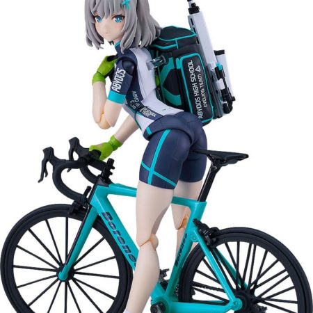 Blue Archive Figma Action Figure Shiroko Sunaookami Cycling DX Edition 15 cm