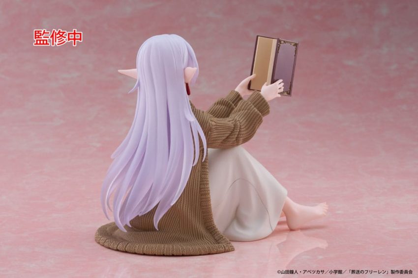 Frieren: Beyond Journey's End PVC Statue Desktop Cute Figure Frieren Roomwear Ver. 13 cm