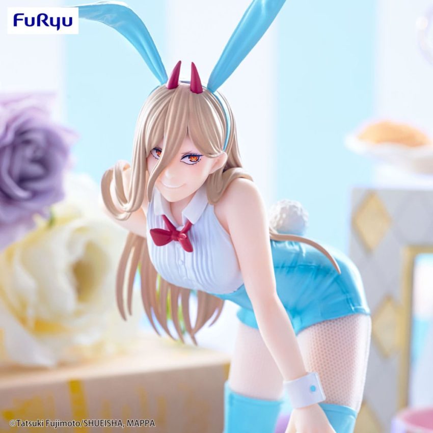 Chainsaw Man BiCute Bunnies PVC Statue Power Light Blue Color Ver. 30 cm