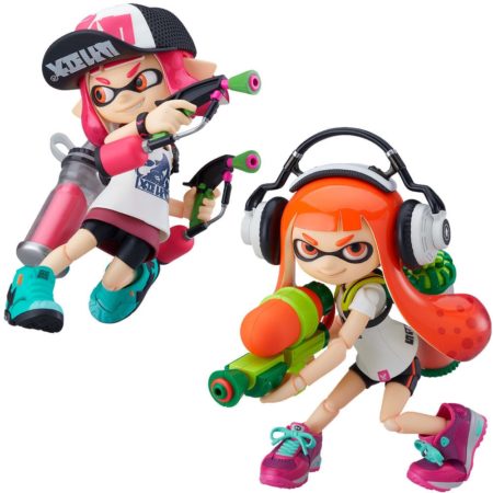 Splatoon/Splatoon 2 Figma Action Figure Splatoon Girl DX Edition 10 cm