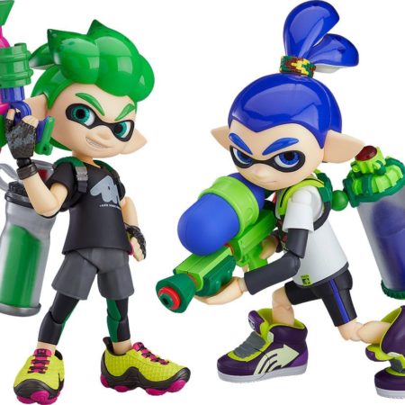 Splatoon/Splatoon 2 Figma Action Figure Splatoon Boy DX Edition 10 cm