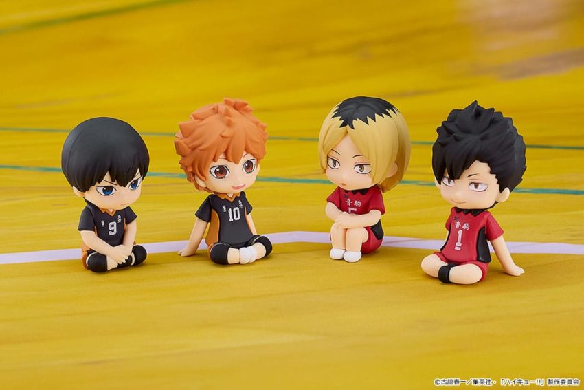 Haikyu!! Nendroid Plus: Rubber Mascot mini Statue Tetsuro Kuroo 8 cm