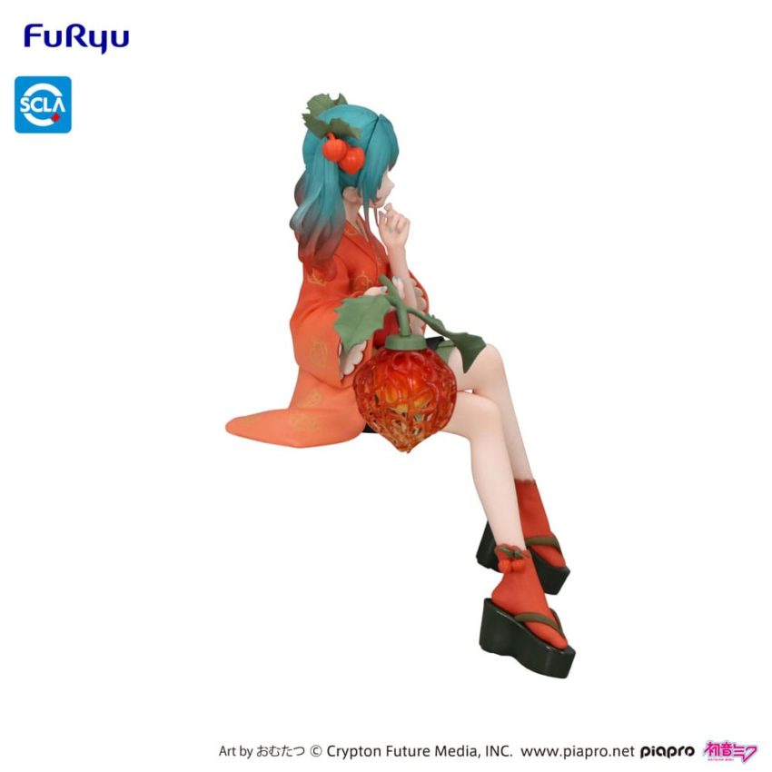 Hatsune Miku Noodle Stopper PVC Statue Flower Fairy Winter Cherry 15 cm