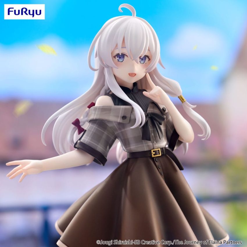 Wandering Witch: The Journey of Elaina Trio-Try-iT PVC Statue Elaina Brown Outfit Ver. 22 cm