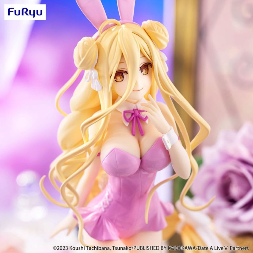 Date A Live V BiCute Bunnies PVC Statue Mukuro Hoshimiya Pink Color Ver. 27 cm