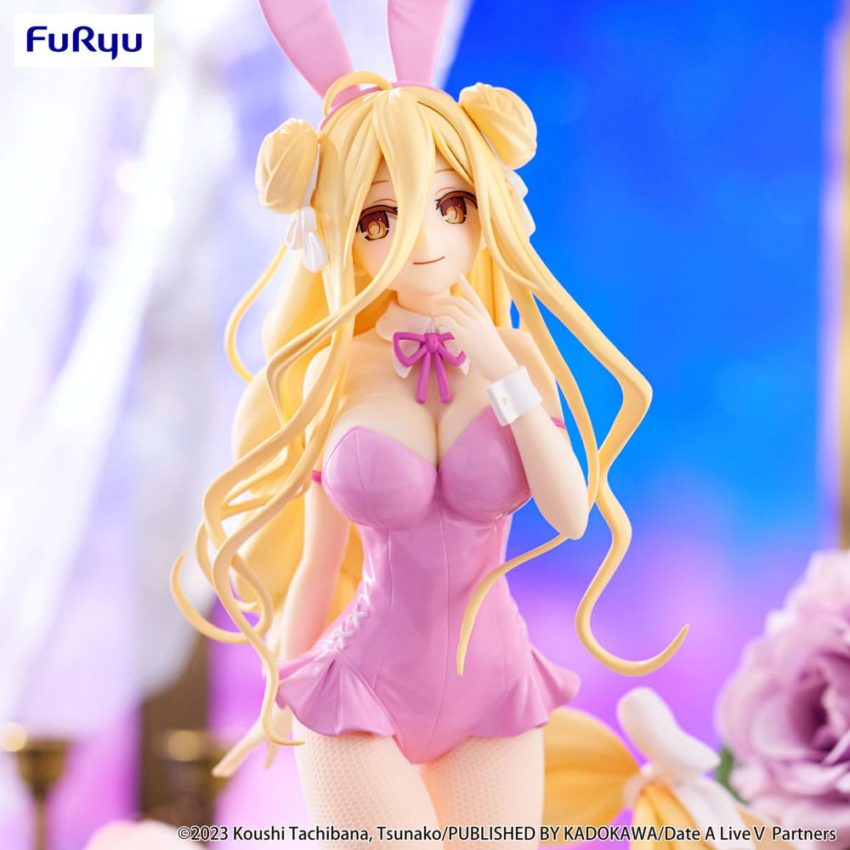 Date A Live V BiCute Bunnies PVC Statue Mukuro Hoshimiya Pink Color Ver. 27 cm