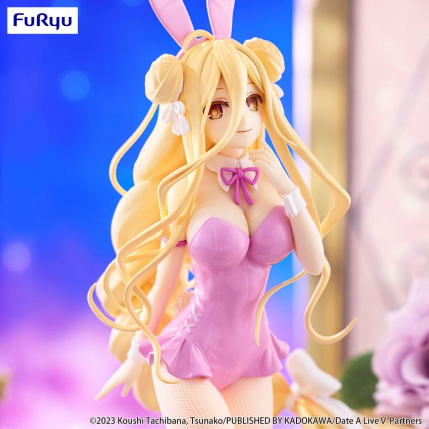 Date A Live V BiCute Bunnies PVC Statue Mukuro Hoshimiya Pink Color Ver. 27 cm