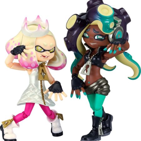 Splatoon 2 Figma Action Figures Off the Hook Pearl & Marina 9 - 10 cm