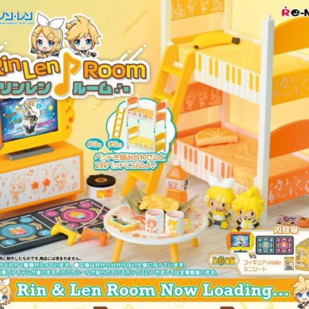 Hatsune Miku Mini Figures Rin Len Room Display (6)