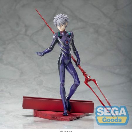 Evangelion: 3.0+1.0 Thrice Upon a Time Luminasta PVC Statue Kaworu Nagisa x Spear of Longinus 21 cm