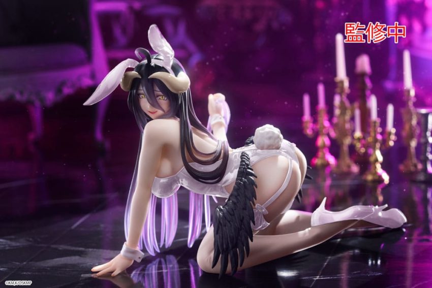 Overlord Desktop Cute PVC Statue Albedo (Bunny Ver.) Renewal 13 cm