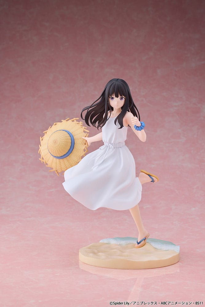 Lycoris Recoil PVC Statue 1/7 Takina Inoue White Dress Ver. 23 cm by Bellfine - Lycoris Recoil