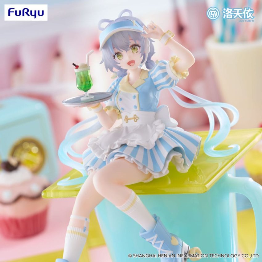 Vsinger Noodle Stopper PVC Statue Luo Tian Yi Waitress Ver. 13 cm by Furyu - Luo Tianyi