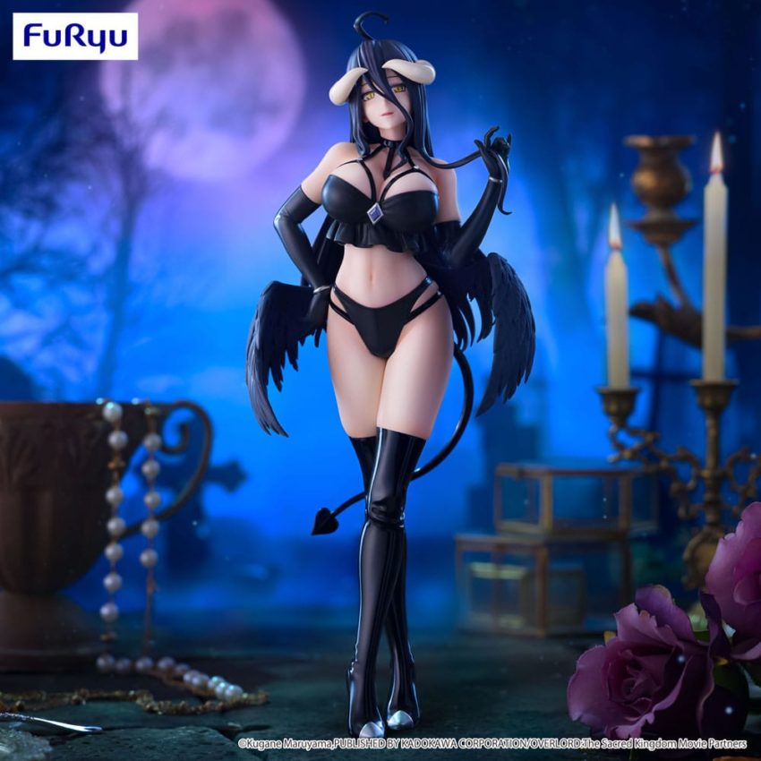 Overlord BiCute Dark PVC Statue Albedo 26 cm by Furyu - Overlord
