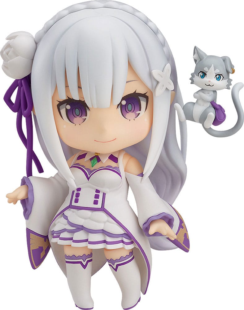Re:Zero Starting Life in Another World Nendoroid Action Figure Emilia 10 cm by Good Smile Company - Re