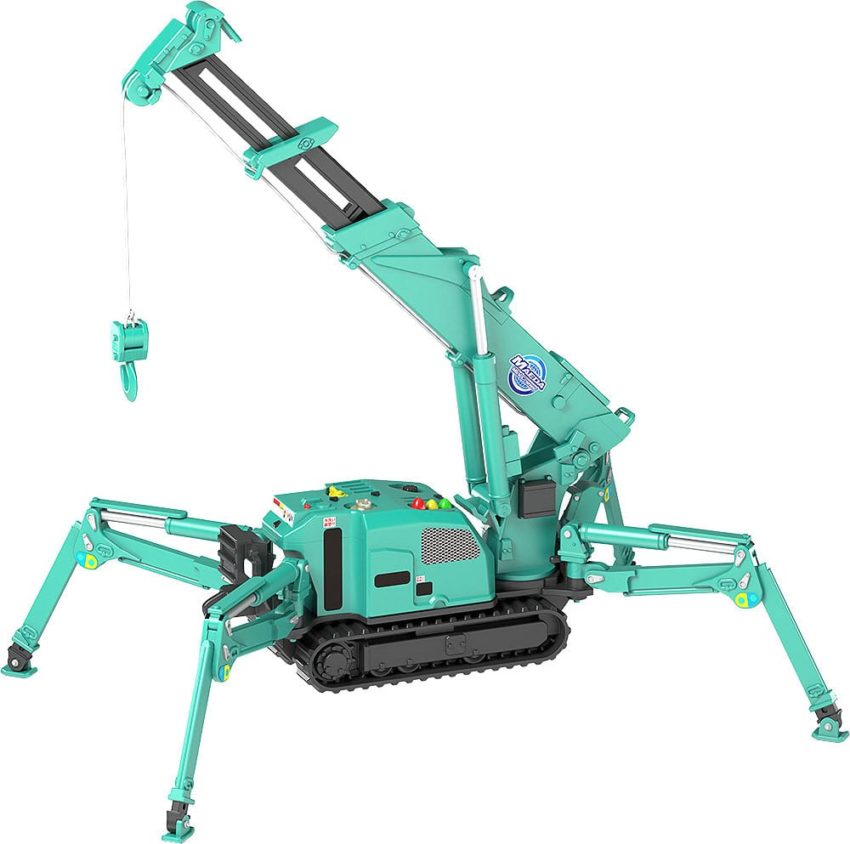 Maeda Seisakusho Moderoid Plastic Model Kit 1/20 Spider Crane (Green) Re-Run 25 cm by Good Smile Company - Maeda Seisakusho