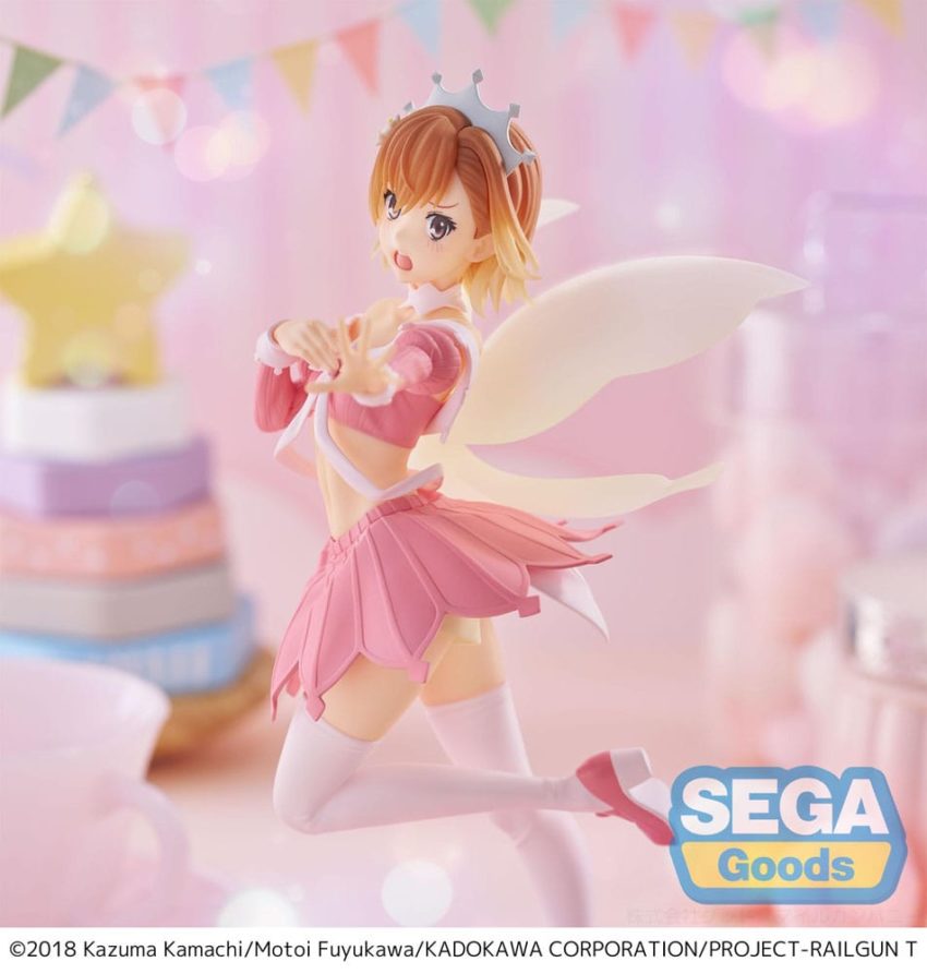 A Certain Scientific Railgun T Luminasta PVC Statue Mikoto Misaka Great Spirit Maid 20 cm by Sega - A Certain Scientific