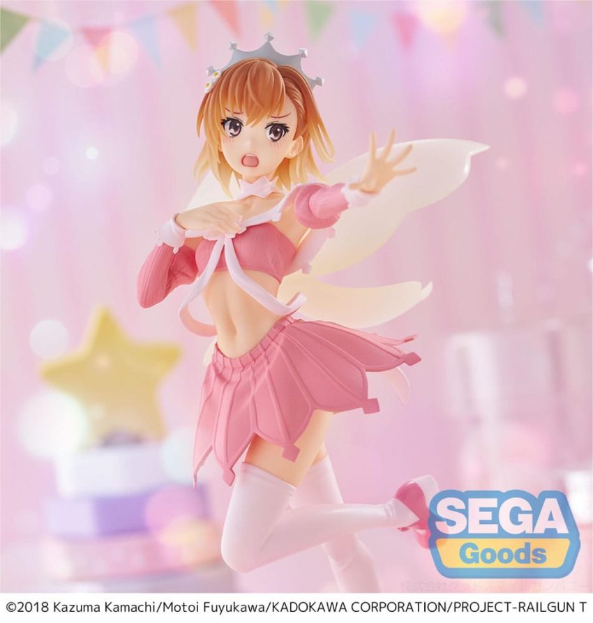 A Certain Scientific Railgun T Luminasta PVC Statue Mikoto Misaka Great Spirit Maid 20 cm by Sega - A Certain Scientific