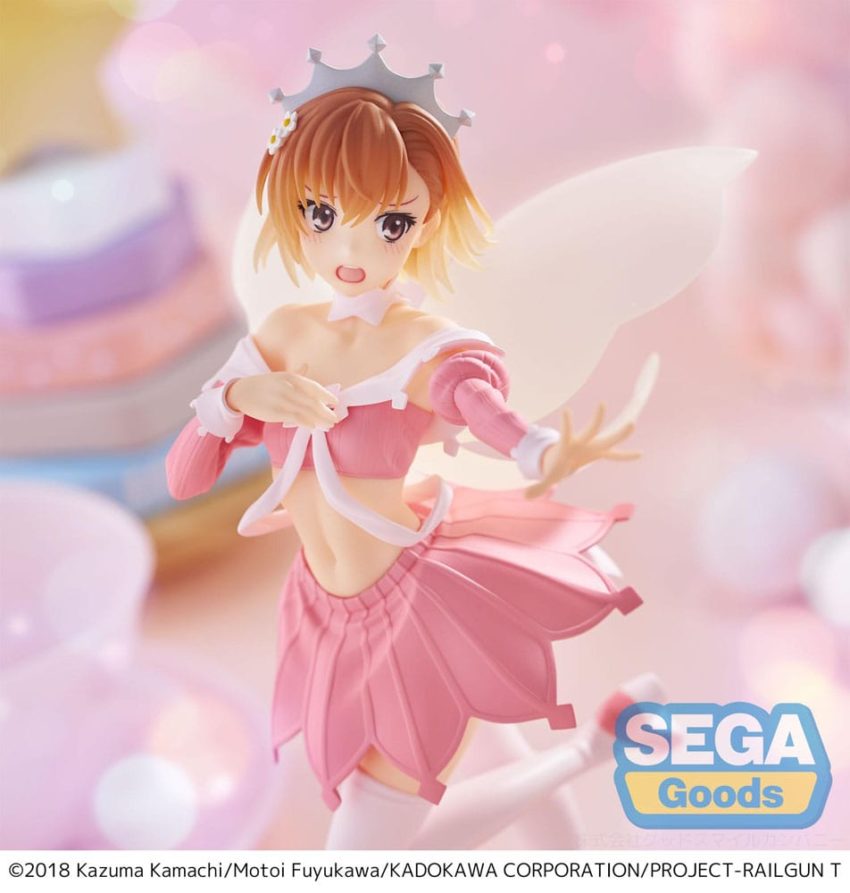 A Certain Scientific Railgun T Luminasta PVC Statue Mikoto Misaka Great Spirit Maid 20 cm by Sega - A Certain Scientific