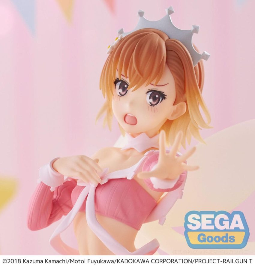 A Certain Scientific Railgun T Luminasta PVC Statue Mikoto Misaka Great Spirit Maid 20 cm by Sega - A Certain Scientific